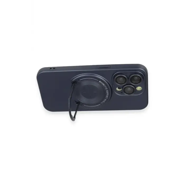 Lopard İphone 13 Pro Kılıf Lukka Magneticsafe Kapak - Lacivert