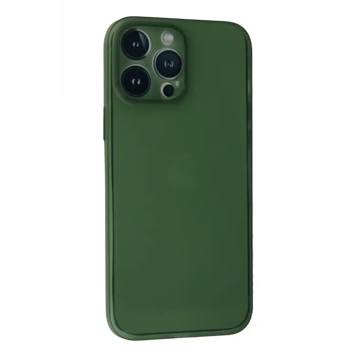 Lopard İphone 13 Pro Kılıf Pp Ultra İnce Kapak - Yeşil