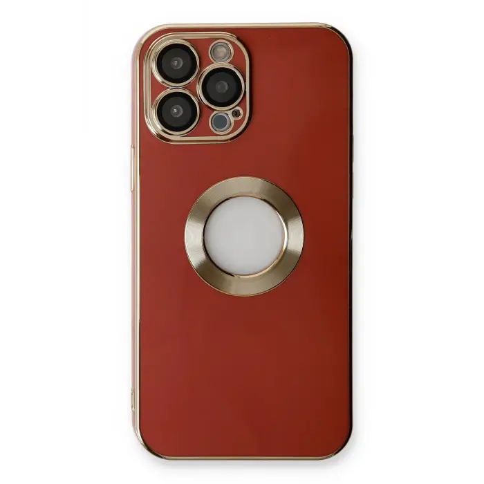 Lopard İphone 13 Pro Kılıf Store Silikon - Kırmızı