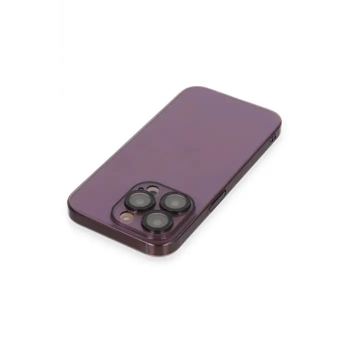 Lopard İphone 13 Pro Max Kılıf Armada Lensli Kapak - Derin Mor