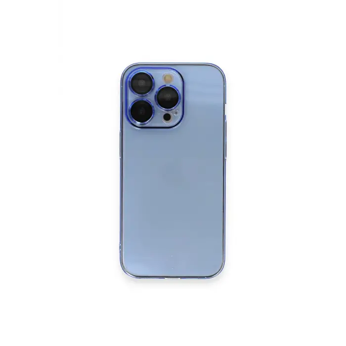 Lopard İphone 13 Pro Max Kılıf Armada Lensli Kapak - Sierra Blue