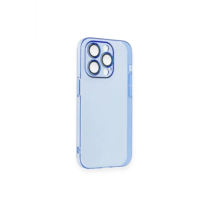 Lopard İphone 13 Pro Max Kılıf Armada Lensli Kapak - Sierra Blue