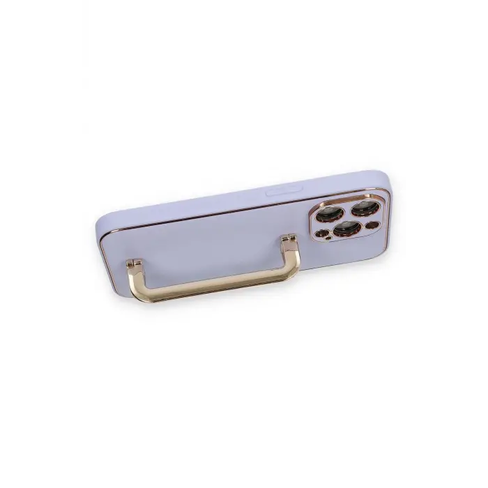 Lopard İphone 13 Pro Max Kılıf Coco Elit Kapak - Lila