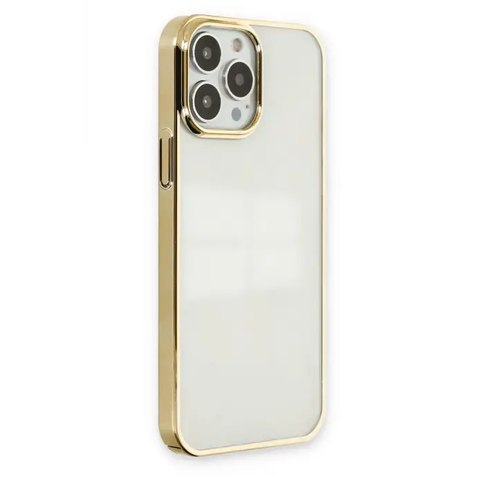 Lopard İphone 13 Pro Max Kılıf Element Silikon - Gold