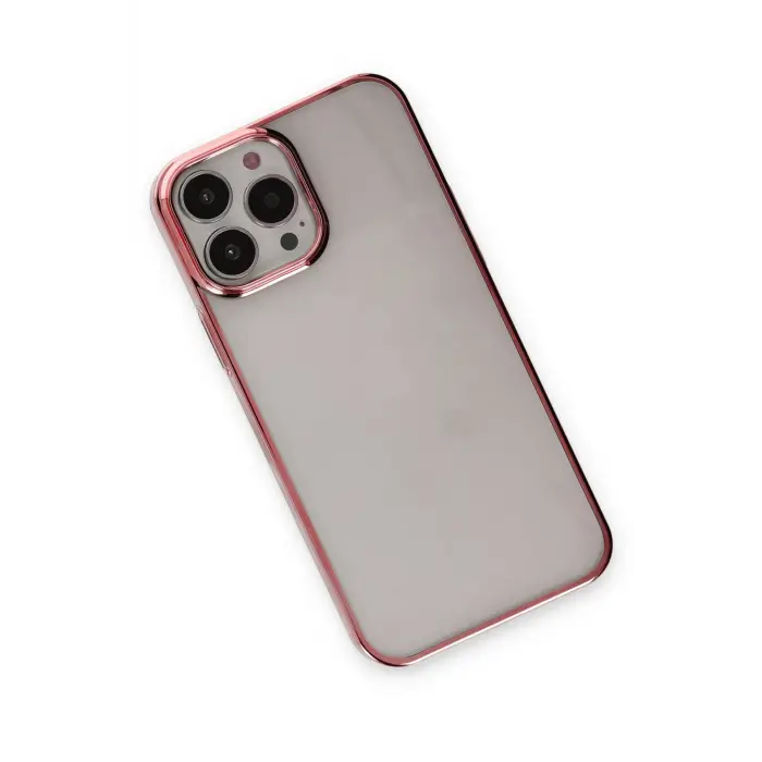 Lopard İphone 13 Pro Max Kılıf Element Silikon - Pembe