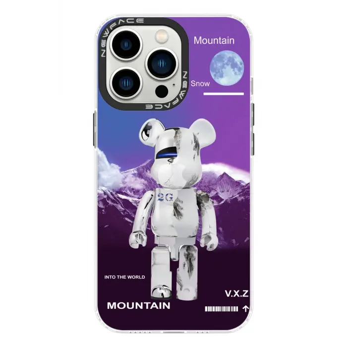 Lopard İphone 13 Pro Max Kılıf Estoril Desenli Kapak - Estoril - 8