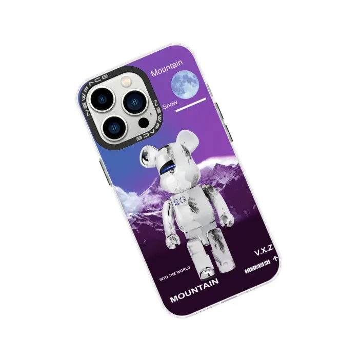 Lopard İphone 13 Pro Max Kılıf Estoril Desenli Kapak - Estoril - 8