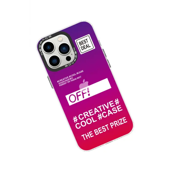 Lopard İphone 13 Pro Max Kılıf Estoril Desenli Kapak - Estoril - 9