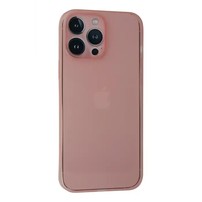 Lopard İphone 13 Pro Max Kılıf Pp Ultra İnce Kapak - Pembe