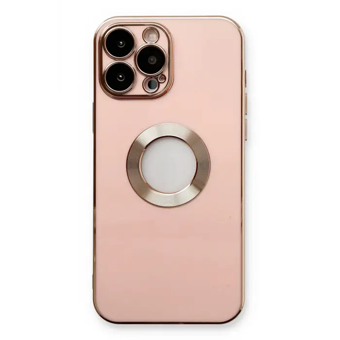 Lopard İphone 13 Pro Max Kılıf Store Silikon - Pembe