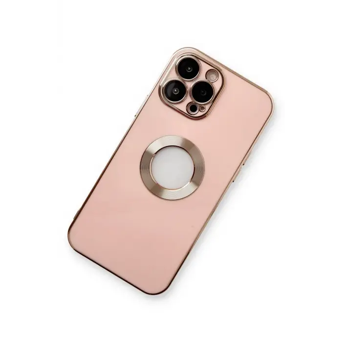 Lopard İphone 13 Pro Max Kılıf Store Silikon - Pembe