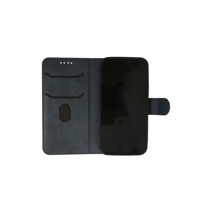 Lopard İphone 13 Pro Max Kılıf Trend S Plus Kapaklı Kılıf - Lacivert