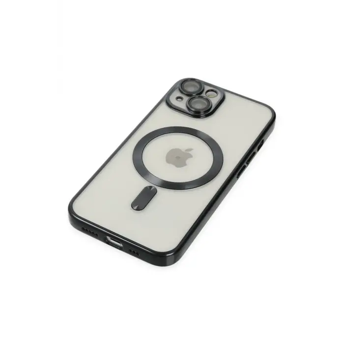 Lopard İphone 14 Kılıf Kross Magneticsafe Kapak - Siyah