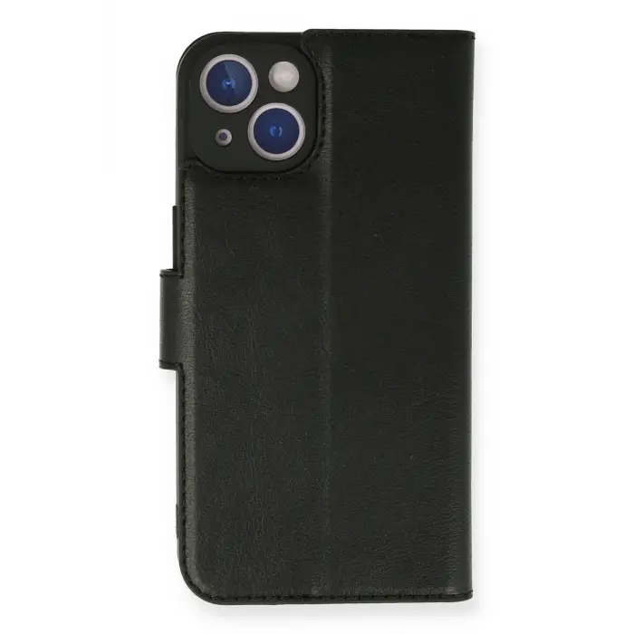 Lopard İphone 14 Kılıf Trend S Plus Kapaklı Kılıf - Siyah