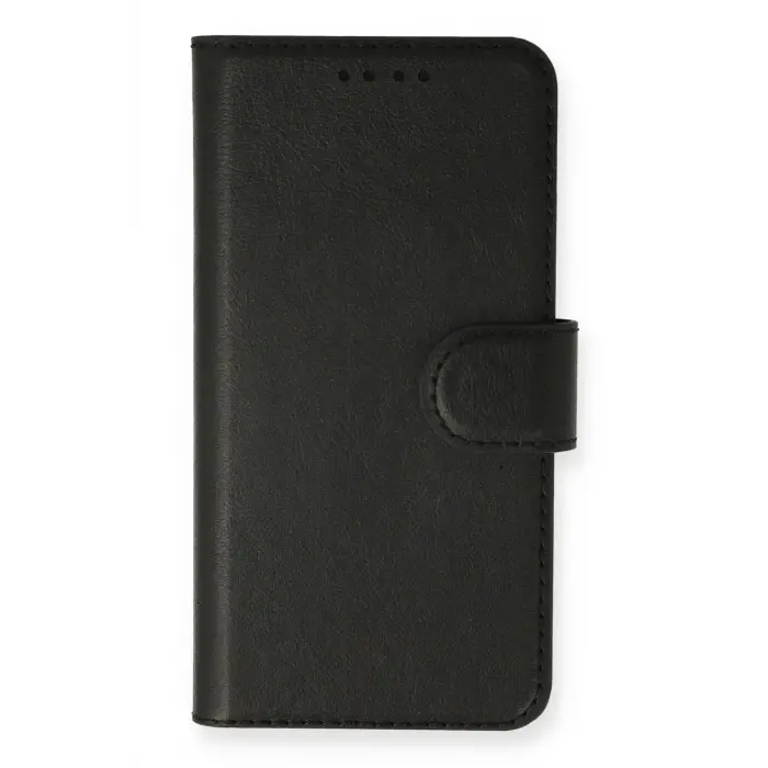 Lopard İphone 14 Kılıf Trend S Plus Kapaklı Kılıf - Siyah