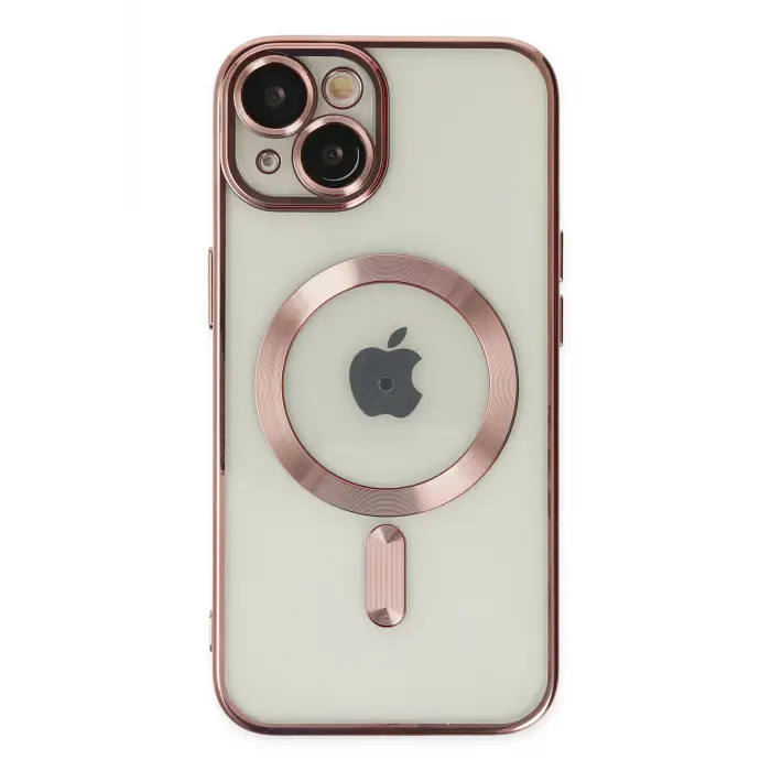 Lopard İphone 14 Plus Kılıf Kross Magneticsafe Kapak - Rose