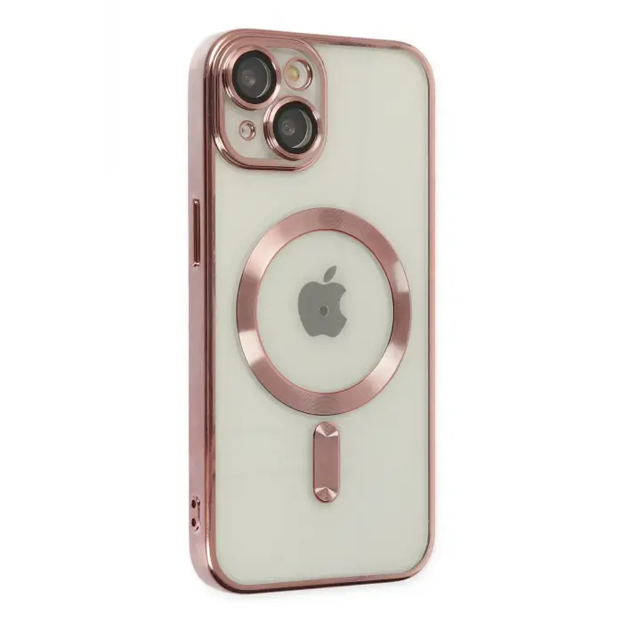 Lopard İphone 14 Plus Kılıf Kross Magneticsafe Kapak - Rose