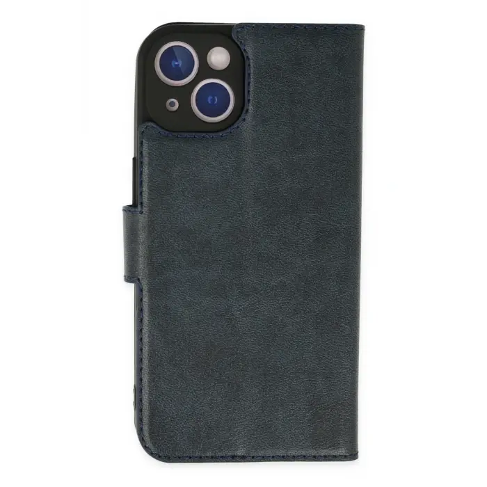 Lopard İphone 14 Plus Kılıf Trend S Plus Kapaklı Kılıf - Lacivert