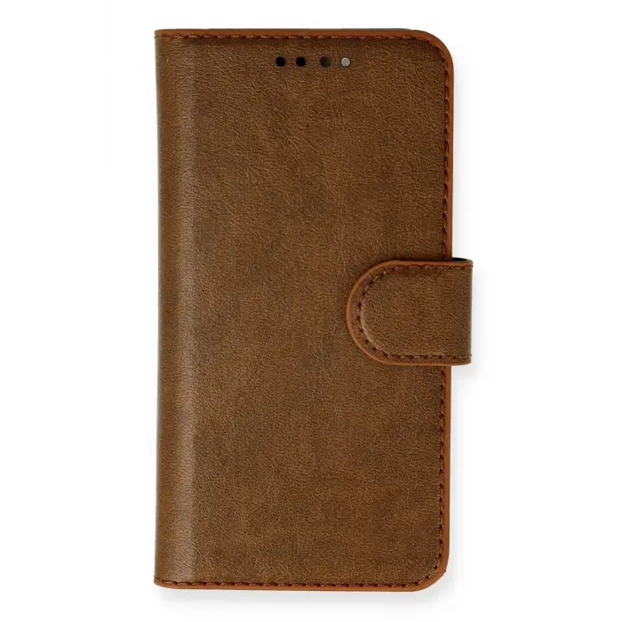 Lopard İphone 14 Plus Kılıf Trend S Plus Kapaklı Kılıf - Taba