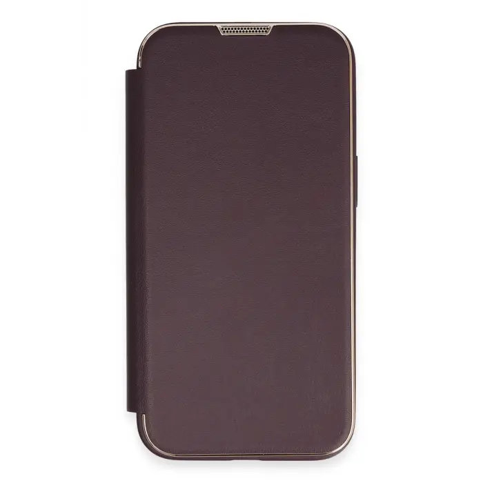 Lopard İphone 14 Pro Kılıf Dolpin Kapaklı - Derin Mor