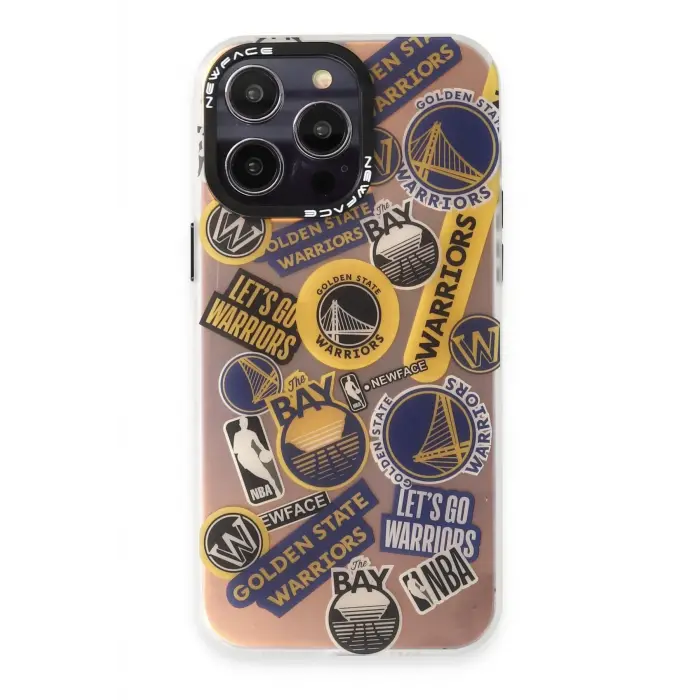 Lopard İphone 14 Pro Kılıf Estoril Desenli Kapak - Estoril - 13