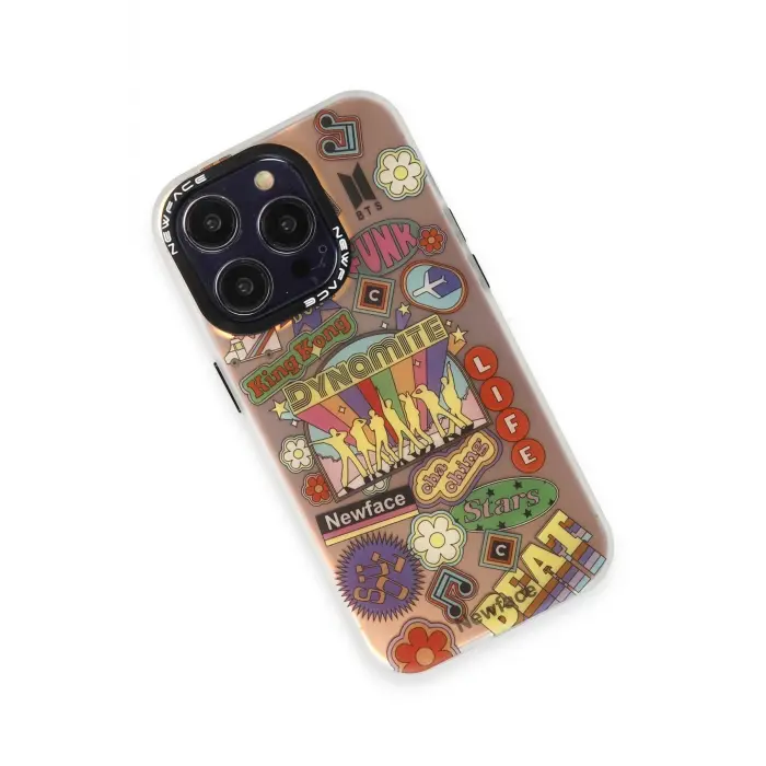 Lopard İphone 14 Pro Kılıf Estoril Desenli Kapak - Estoril - 14