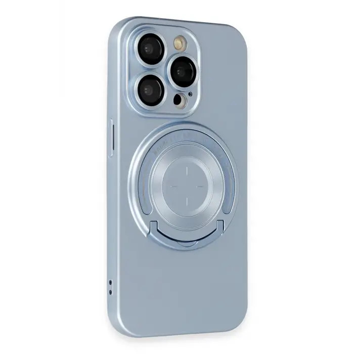 Lopard İphone 14 Pro Kılıf Lukka Magneticsafe Kapak - Sierra Blue
