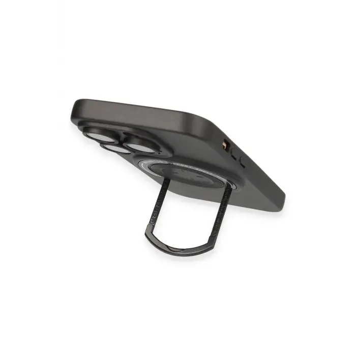 Lopard İphone 14 Pro Kılıf Lukka Magneticsafe Kapak - Siyah