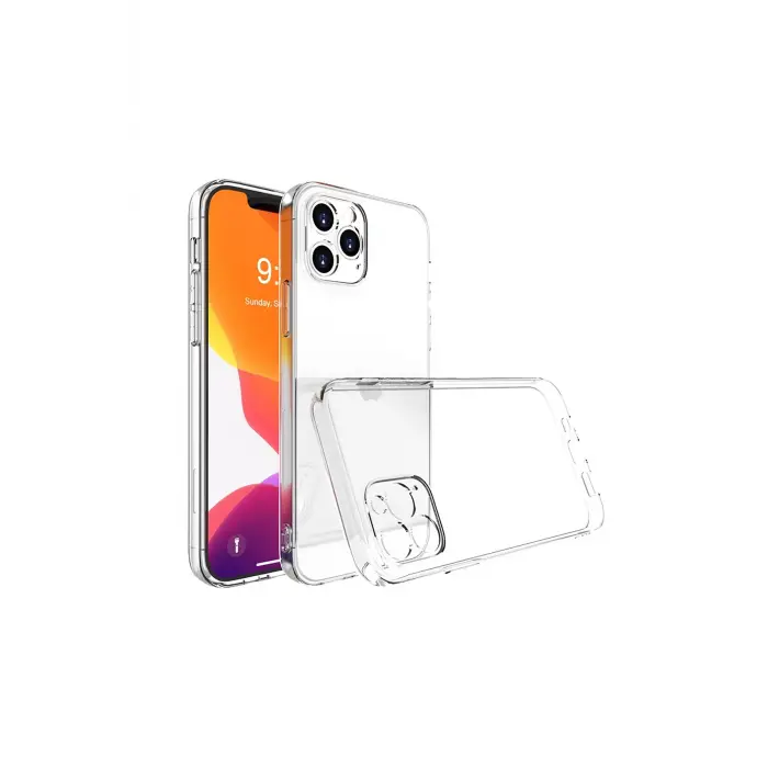 Lopard İphone 14 Pro Kılıf Lüx Şeffaf Silikon