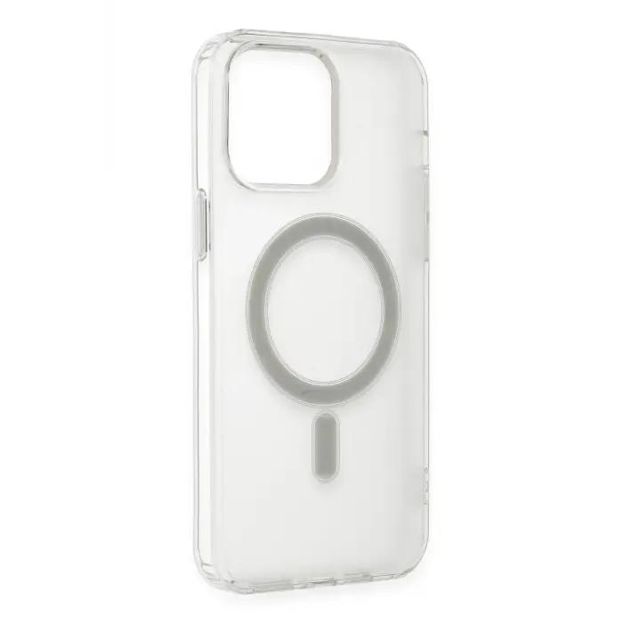 Lopard İphone 14 Pro Kılıf Matte Şeffaf Magneticsafe - Şeffaf