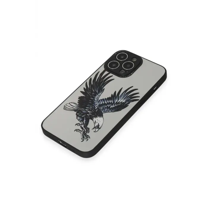 Lopard İphone 14 Pro Kılıf Mirror Desenli Kapak - Mirror - 1