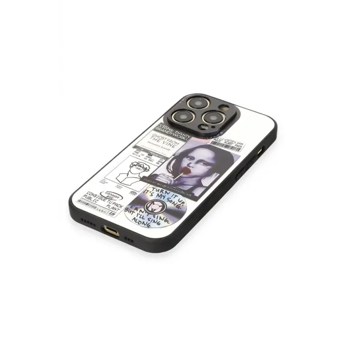 Lopard İphone 14 Pro Kılıf Mirror Desenli Kapak - Mirror - 2