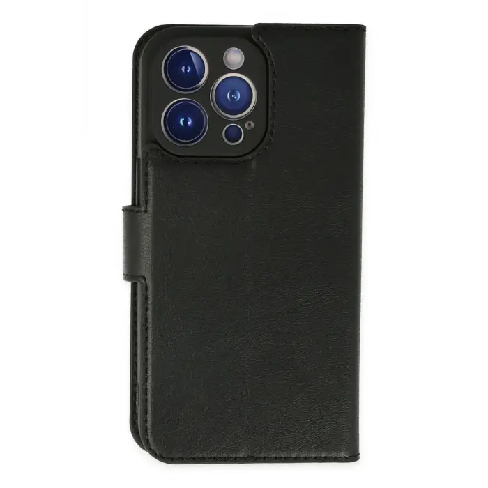 Lopard İphone 14 Pro Kılıf Trend S Plus Kapaklı Kılıf - Siyah