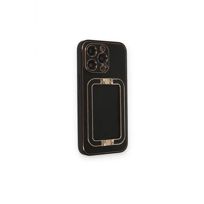 Lopard İphone 14 Pro Max Kılıf Coco Elit Kapak - Siyah