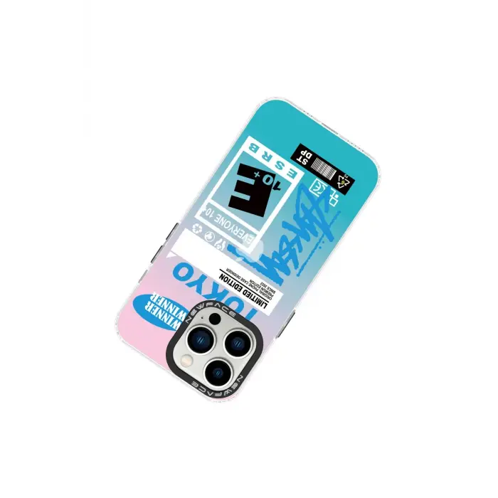 Lopard İphone 14 Pro Max Kılıf Estoril Desenli Kapak - Estoril - 1