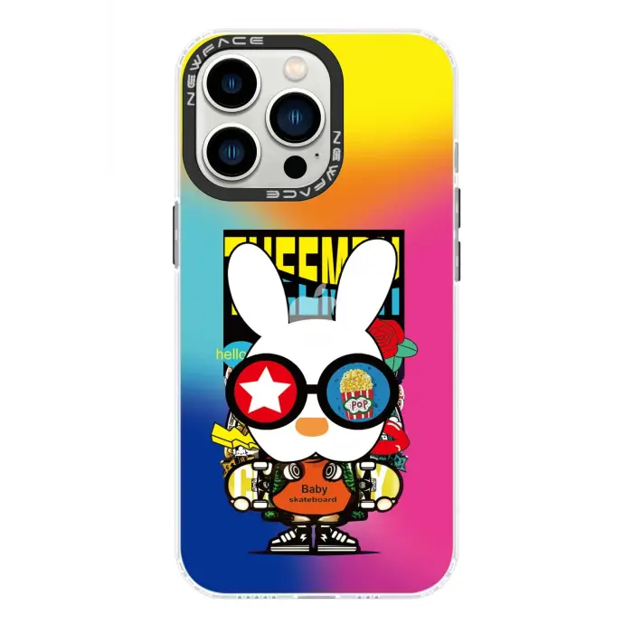 Lopard İphone 14 Pro Max Kılıf Estoril Desenli Kapak - Estoril - 10