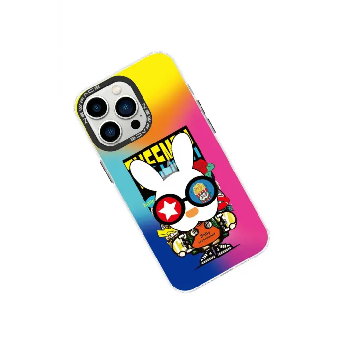 Lopard İphone 14 Pro Max Kılıf Estoril Desenli Kapak - Estoril - 10