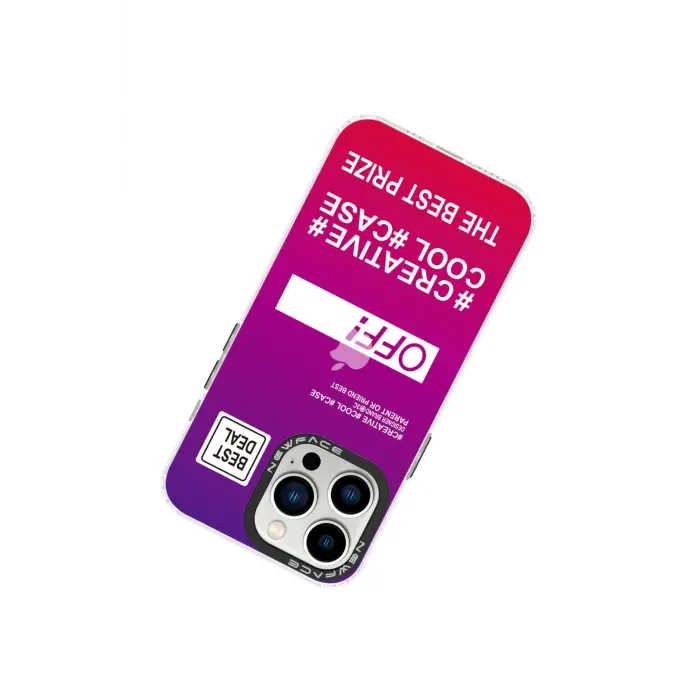 Lopard İphone 14 Pro Max Kılıf Estoril Desenli Kapak - Estoril - 9