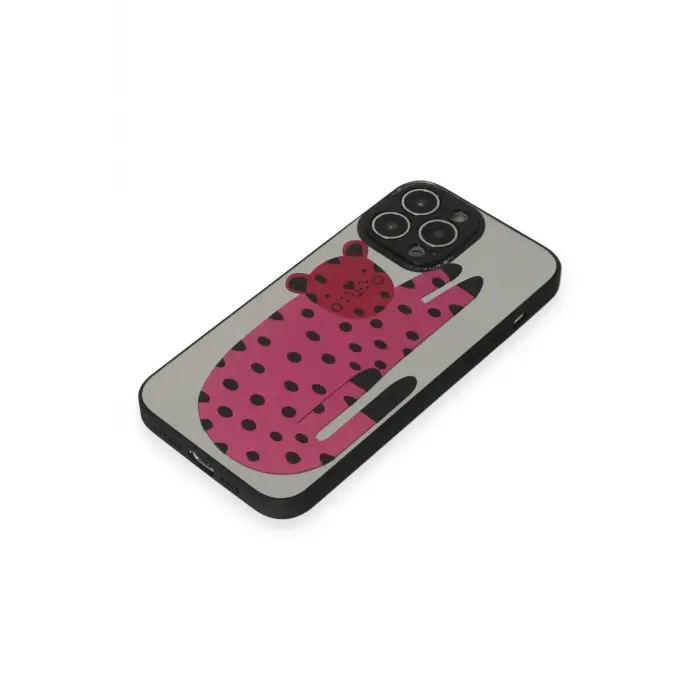 Lopard İphone 14 Pro Max Kılıf Mirror Desenli Kapak - Mirror - 12