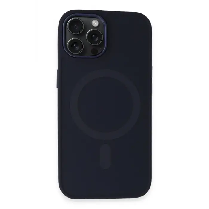 Lopard İphone 14 Pro Max Kılıf Oslo Magsafe Kapak - Lacivert