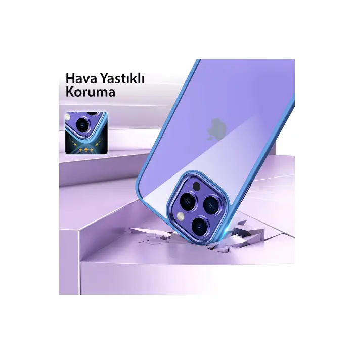 Lopard İphone 14 Pro Max Kılıf Power Silikon - Rose