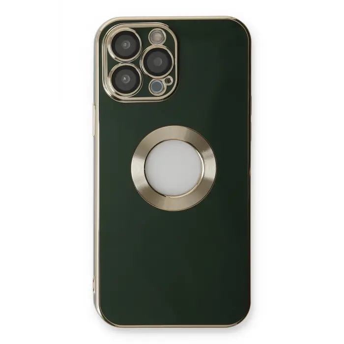 Lopard İphone 14 Pro Max Kılıf Store Silikon - Yeşil