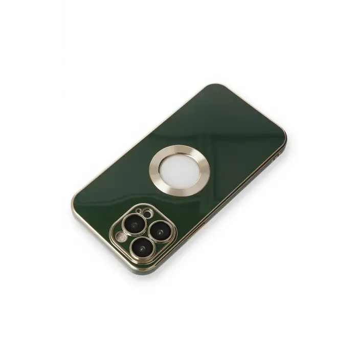 Lopard İphone 14 Pro Max Kılıf Store Silikon - Yeşil