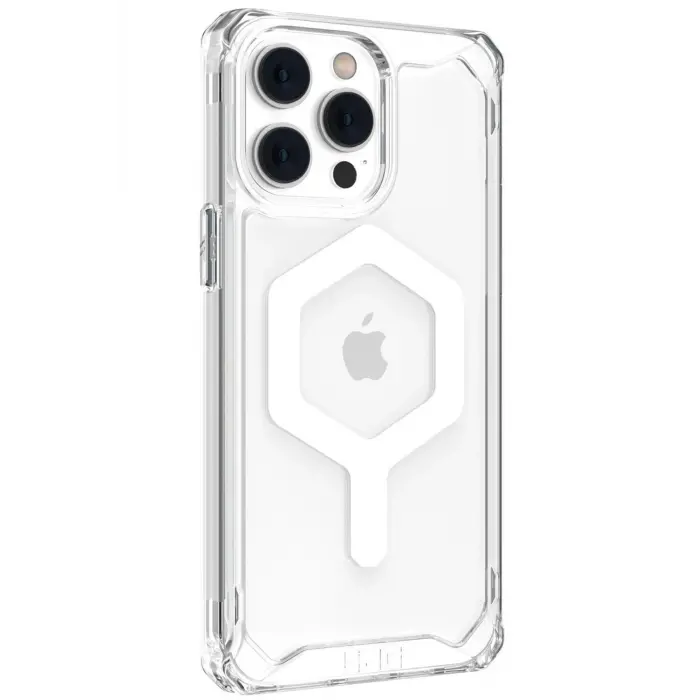 Lopard İphone 14 Pro Max Kılıf Uag Plyo Magneticsafe Silikon - Şeffaf