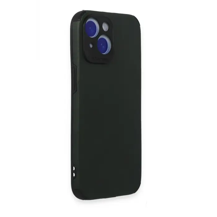 Lopard İphone 15 Kılıf Loop Deri Silikon - Yeşil