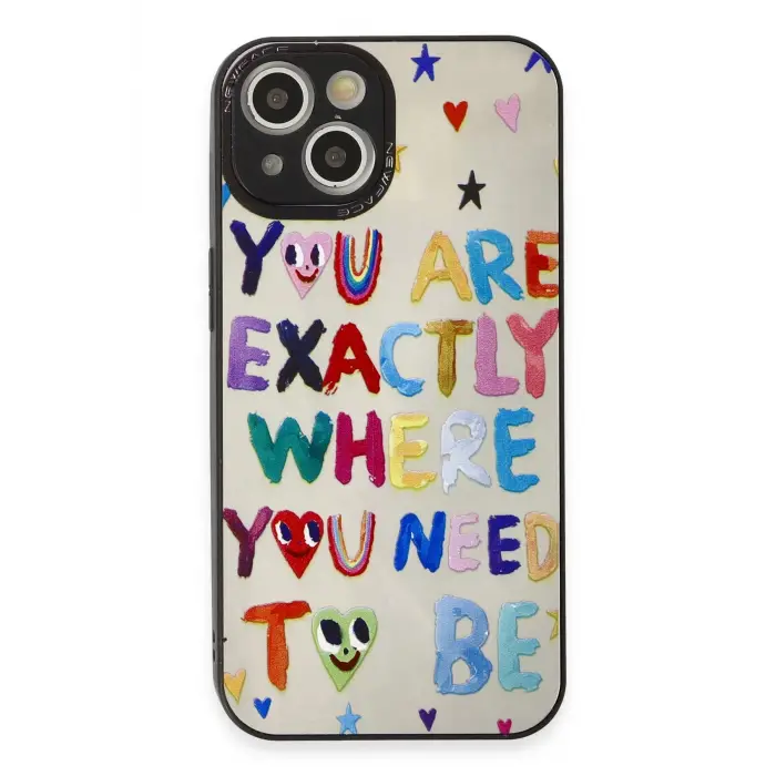 Lopard İphone 15 Kılıf Mirror Desenli Kapak - Mirror - 10