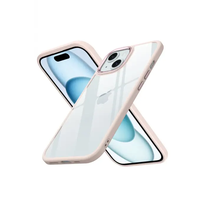 Lopard İphone 15 Kılıf Power Silikon - Rose