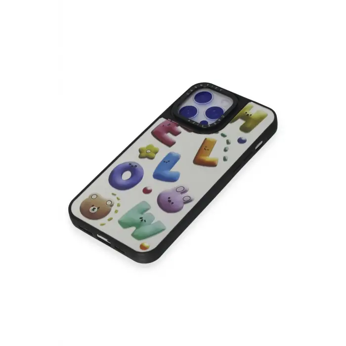 Lopard İphone 15 Pro Kılıf Mirror Desenli Kapak - Mirror - 15