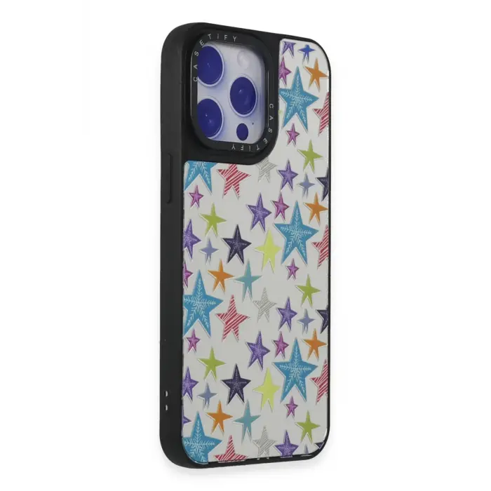 Lopard İphone 15 Pro Kılıf Mirror Desenli Kapak - Mirror - 18