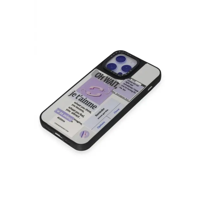 Lopard İphone 15 Pro Kılıf Mirror Desenli Kapak - Mirror - 4